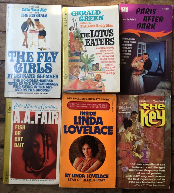 Vintage Sleaze Paperback Book Collection Pulp Erotica Adult 5247