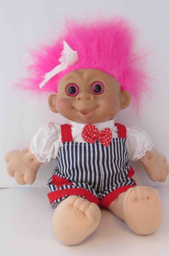 monkey troll doll