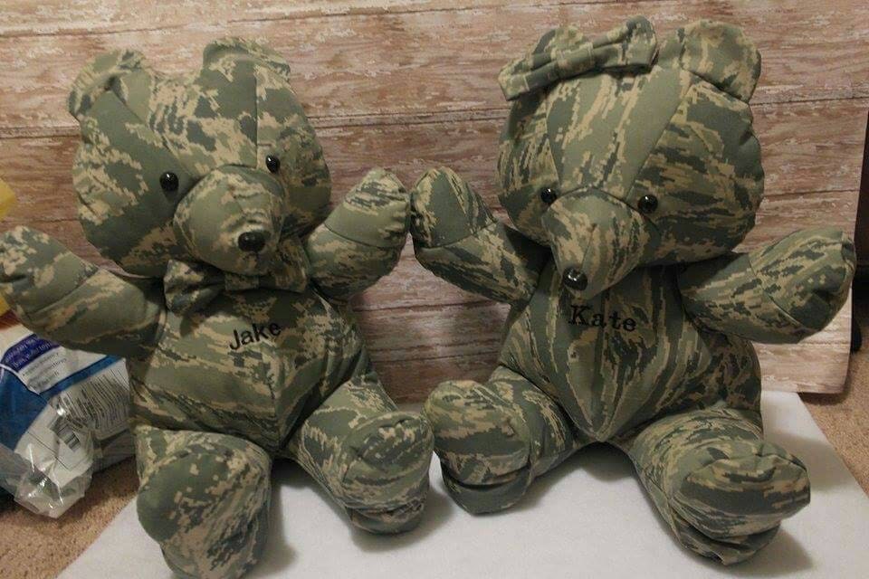 memorial bears with voice