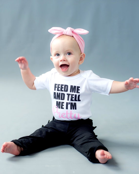 Cute Onesie, Funny Baby Girl Onesie, Cute OnesieBaby Girl, Funny Baby ...