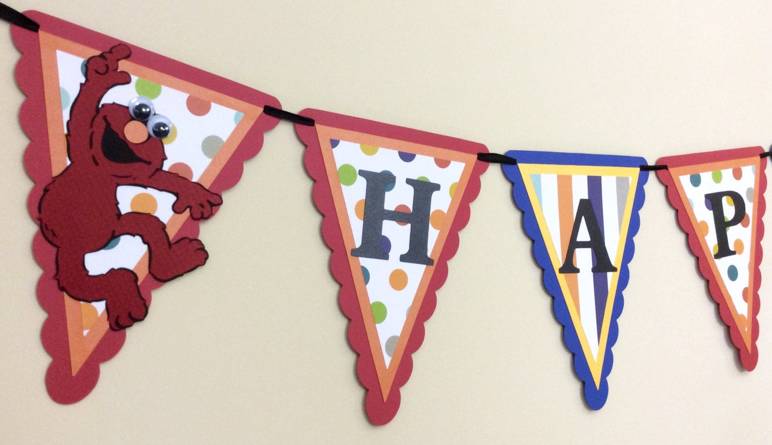 Sesame Street Birthday Banner Sesame Street Banner Elmo