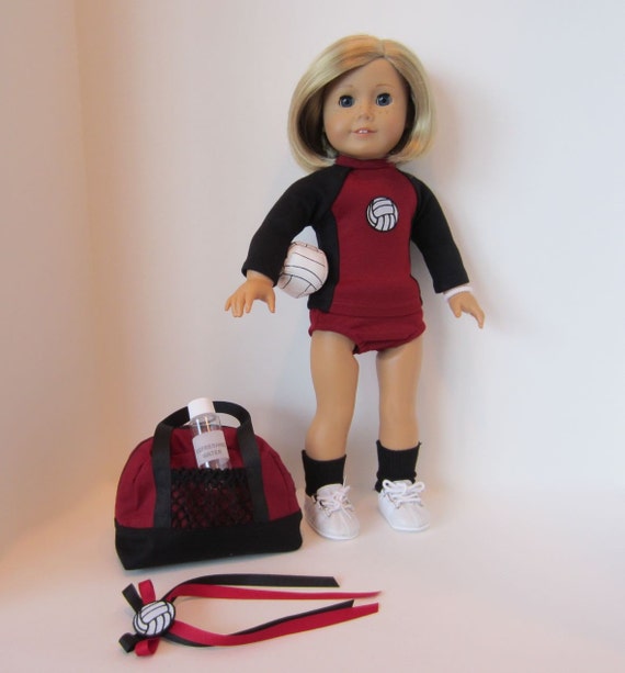 american girl doll volleyball outfit