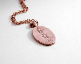 Spiny dendrite pendant * Copper Neuron Pendant *Science-inspired jewelry*