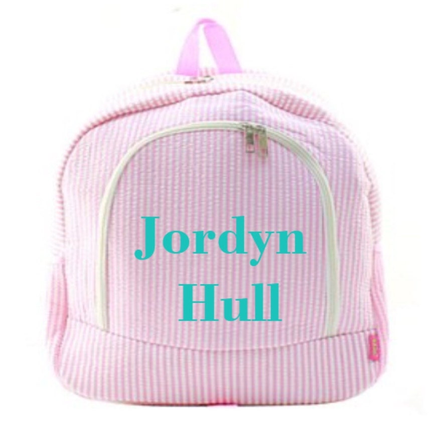 Personalized Book bag Monogrammed Book Bag by SoBlessedMonogrammed