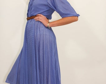 Indigo New Romantics 70's Vintage dress