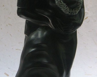 Black coral hawaiian na ipo sculpture