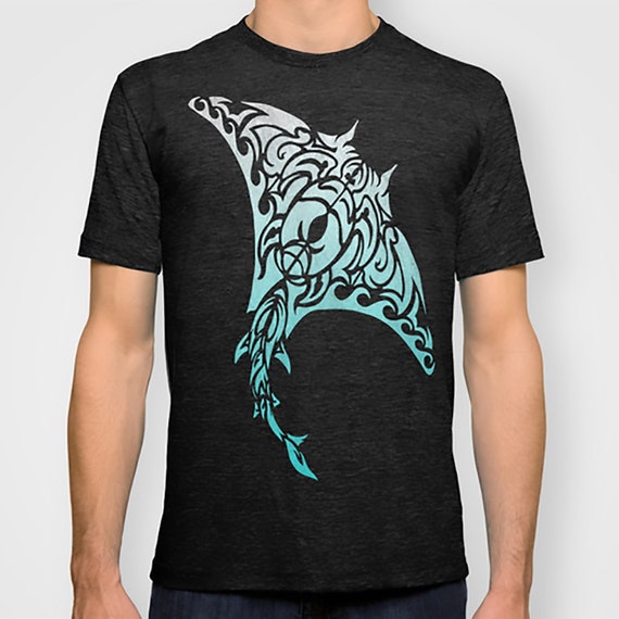 manta ray t shirt design