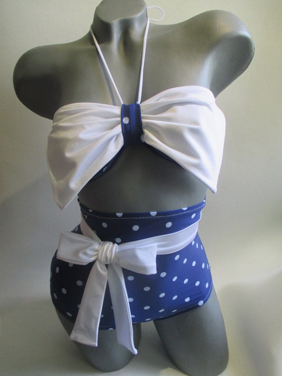 high waisted bow bikini bottom scrunch butt bikini belt by