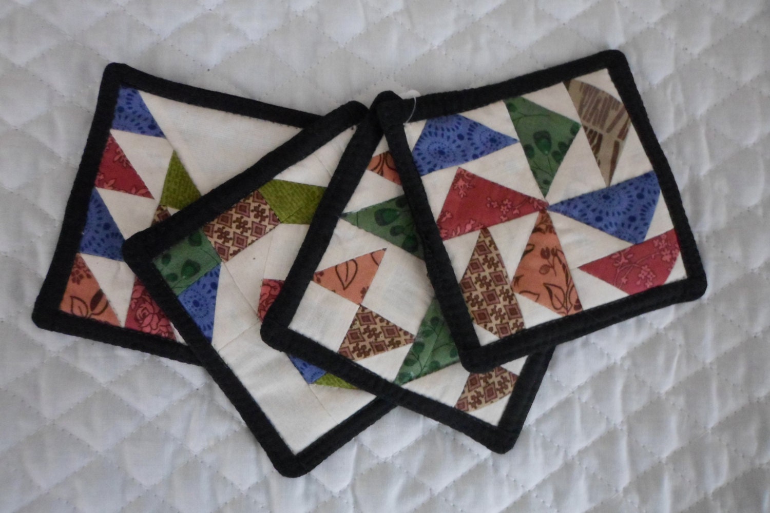 Quilted Coasters Set of 4