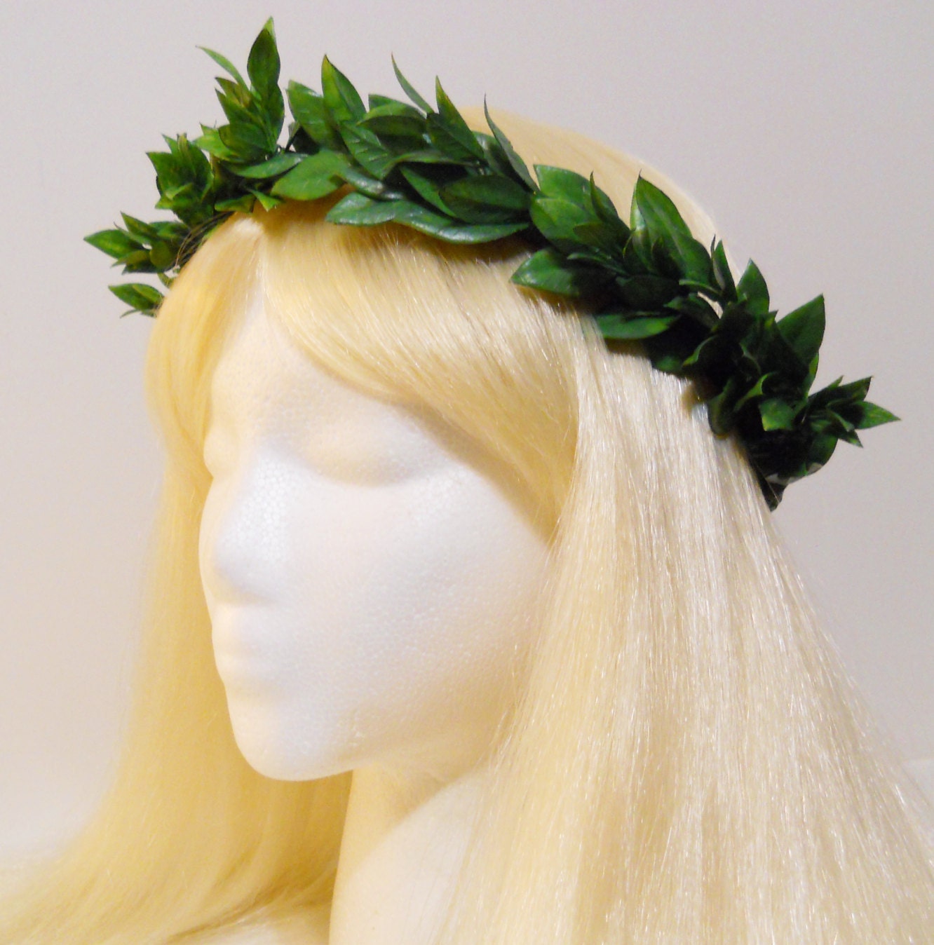 Laurel Wreath Crown Green Leaf Laurel Greek Roman Goddess