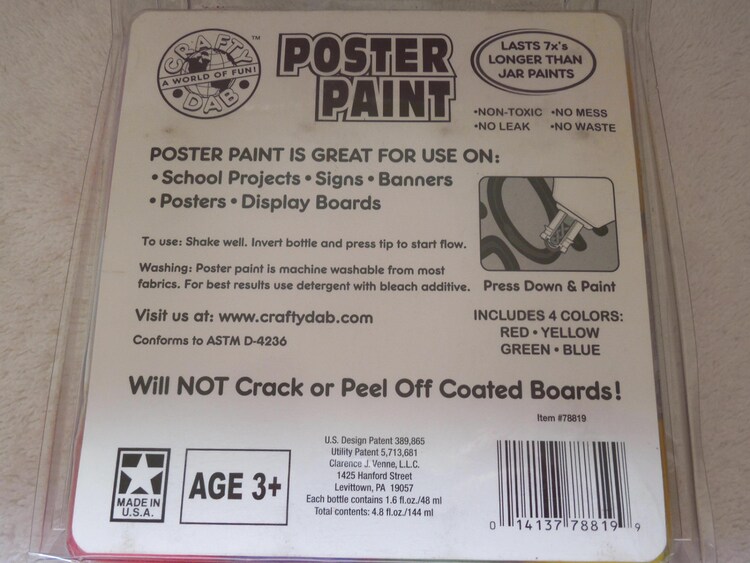 Poster Paint Markers Daubers Kids Crafts by KJCraftsAndTreasures