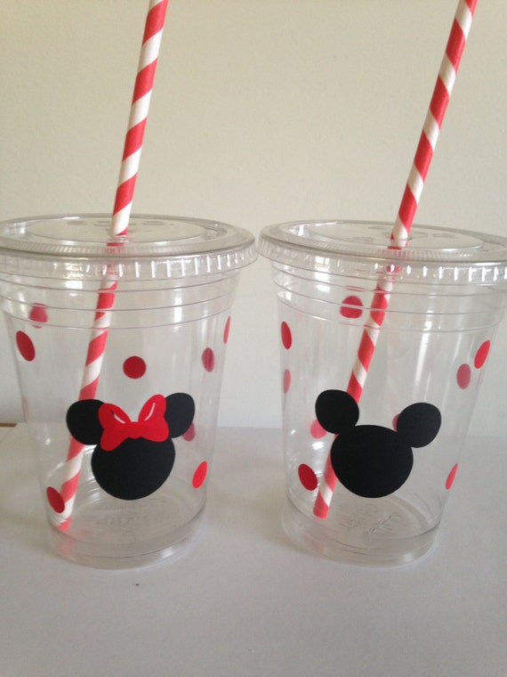 Mickey Mouse Party Cups By DivineGlitters On Etsy