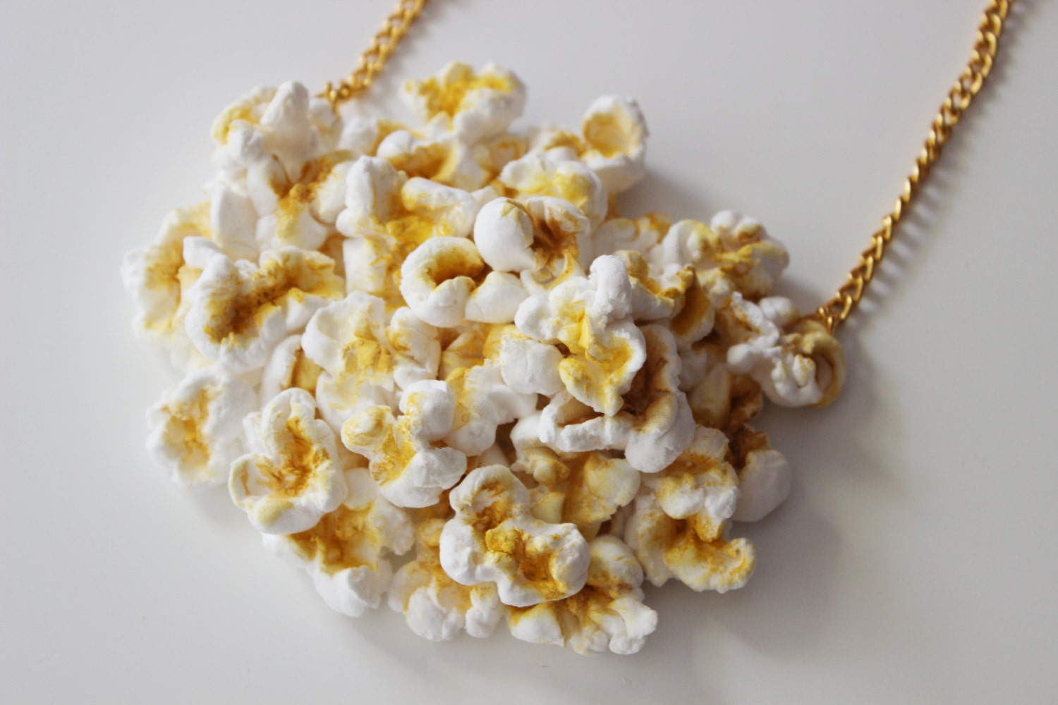 Popcorn Clutch Bag Purse Popcorn Necklace Jewelry Accessories
