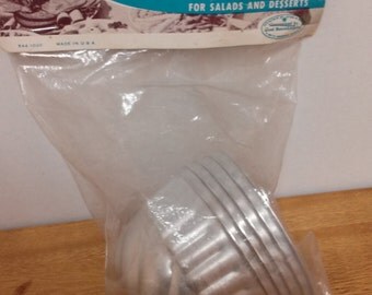 Vintage mirro jelly molds orginal package