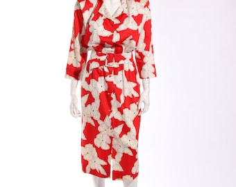 1980s Courreges Poppy Dress
