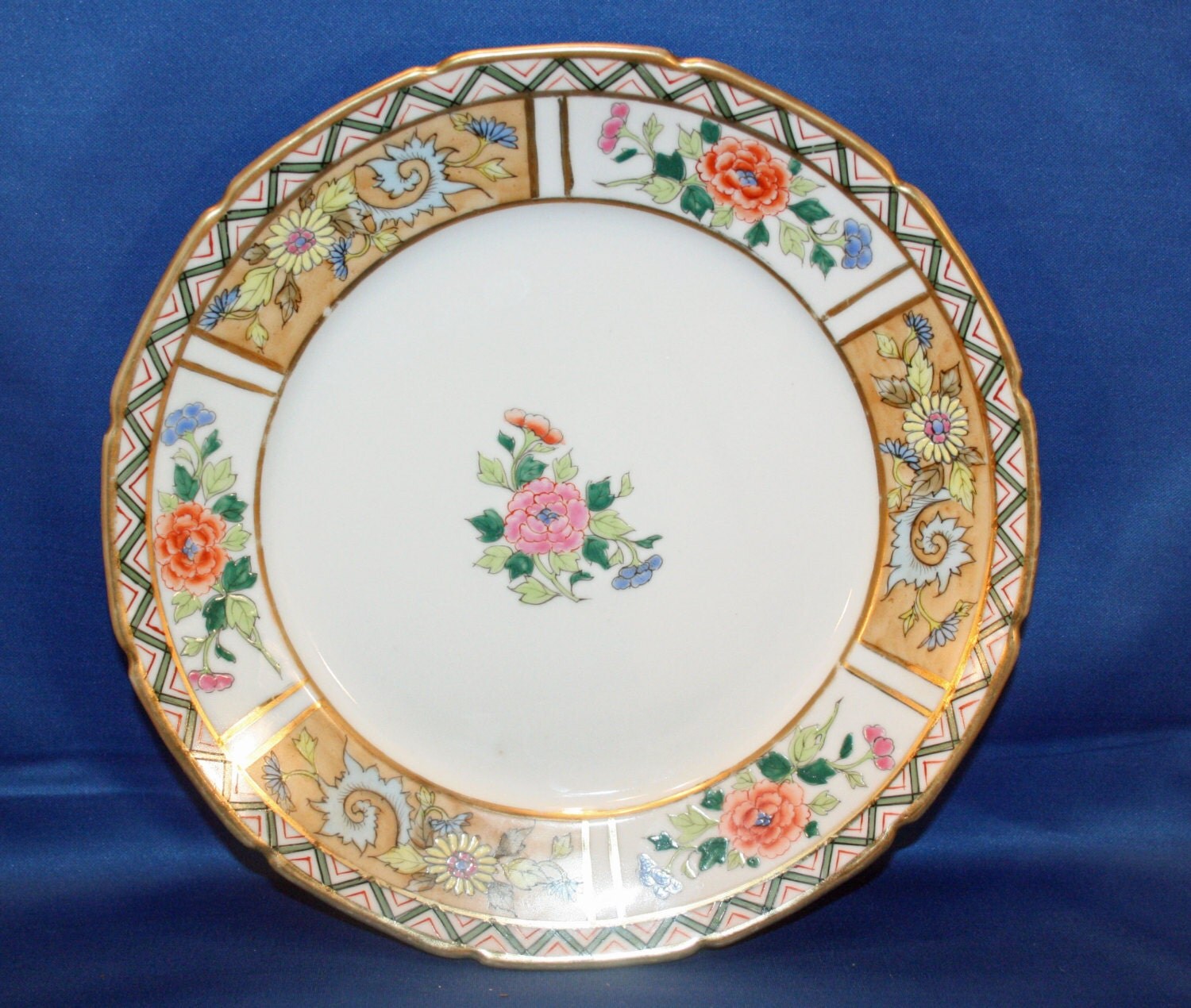 Antique Morimura Brothers Noritake Nippon Hand Painted 10 1/8 Inch