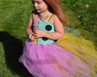 Custom made Sally costume from Nightmare before Christmas