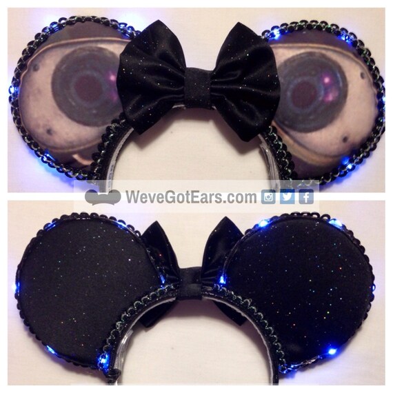 WALL•E Light up - Handmade Mouse Ears -Mickey Ears