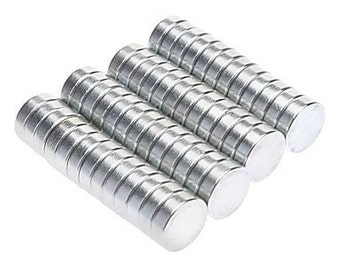 100pcs Super Strong N42 Neodymium Disc Craft Magnets, 1/4" X 1/16" (FLAT SHIPPING)