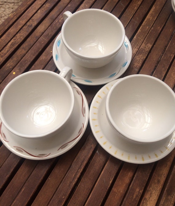 Homer Laughlin Best China Restaurant Ware Set of 3 Coffee