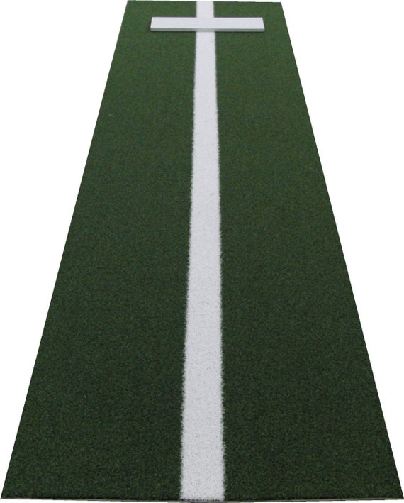 3'X10' Softball Pitching Mat with Power Line