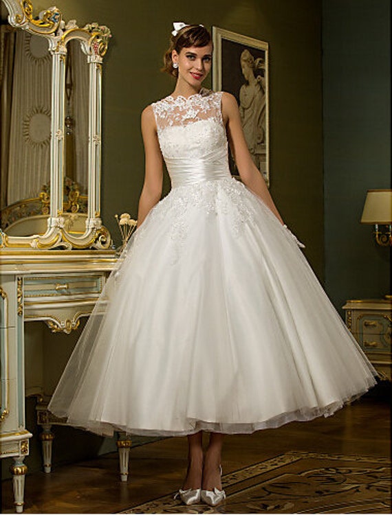 A line Princess Plus  Sizes  Wedding  Dress  Ivory by BingFashion