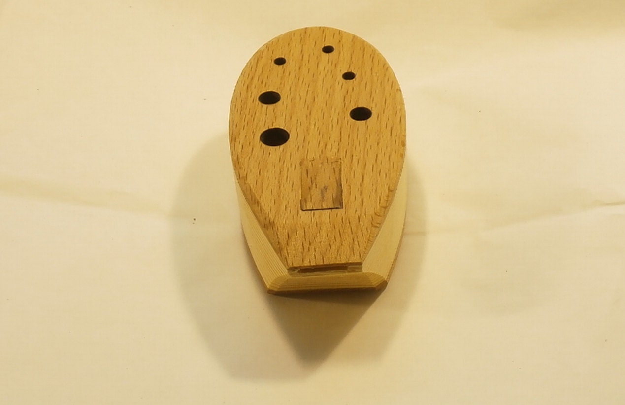 Handmade Wooden Ocarina in D 8 holes by hungarianfolkmusic