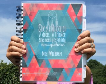 Inspiring Grace Teacher Planner "She's a Dreamer" (2017-2018)