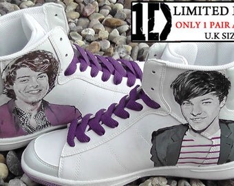 One Direction Custom Nike Blazers Size 5 UK Harry Styles