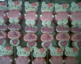 hello kitty marshmallow pops