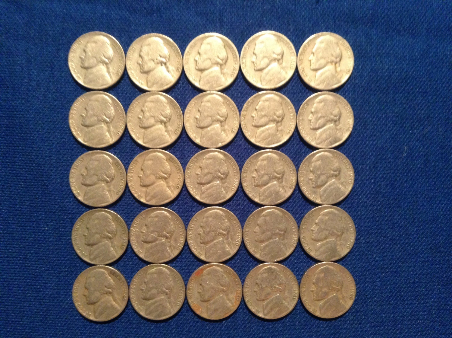 1940 Jefferson Nickels Old US Coins Rare Coins Coin Collecting