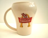 Vintage One Arch Mc Donald's Coffee Cup