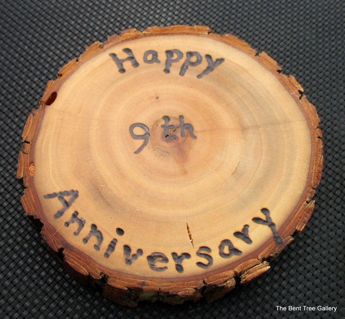 9th Anniversary Gift Willow Medallion with by ...