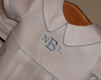 Boys Christening or Blessing Romper (Short Pant)