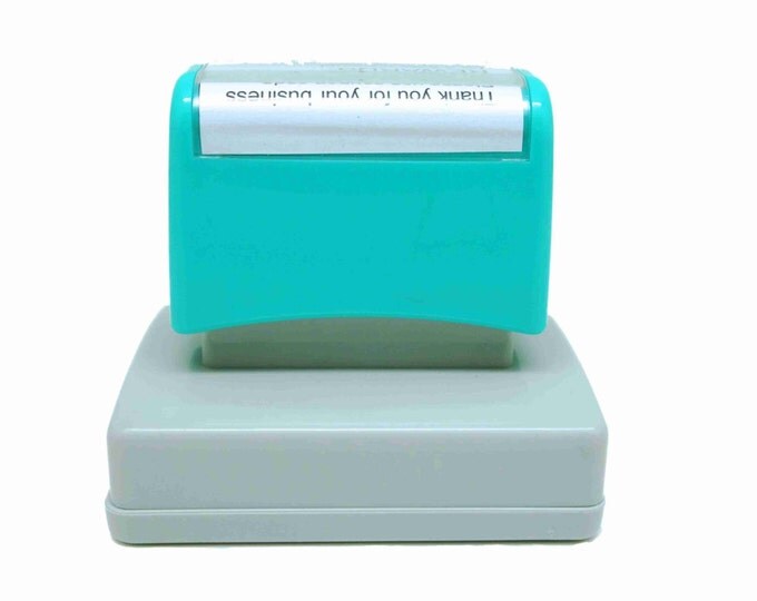 Personalized Self Inking Return Address Stamp - self inking address stamp - Custom Rubber Stamp R156