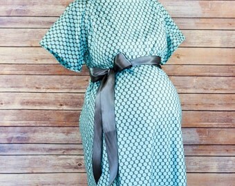 Avery Maternity Hospital Delivery Gown -Super Soft -Perfect Snaps for Breastfeeding, Skin to Skin, and Epidural