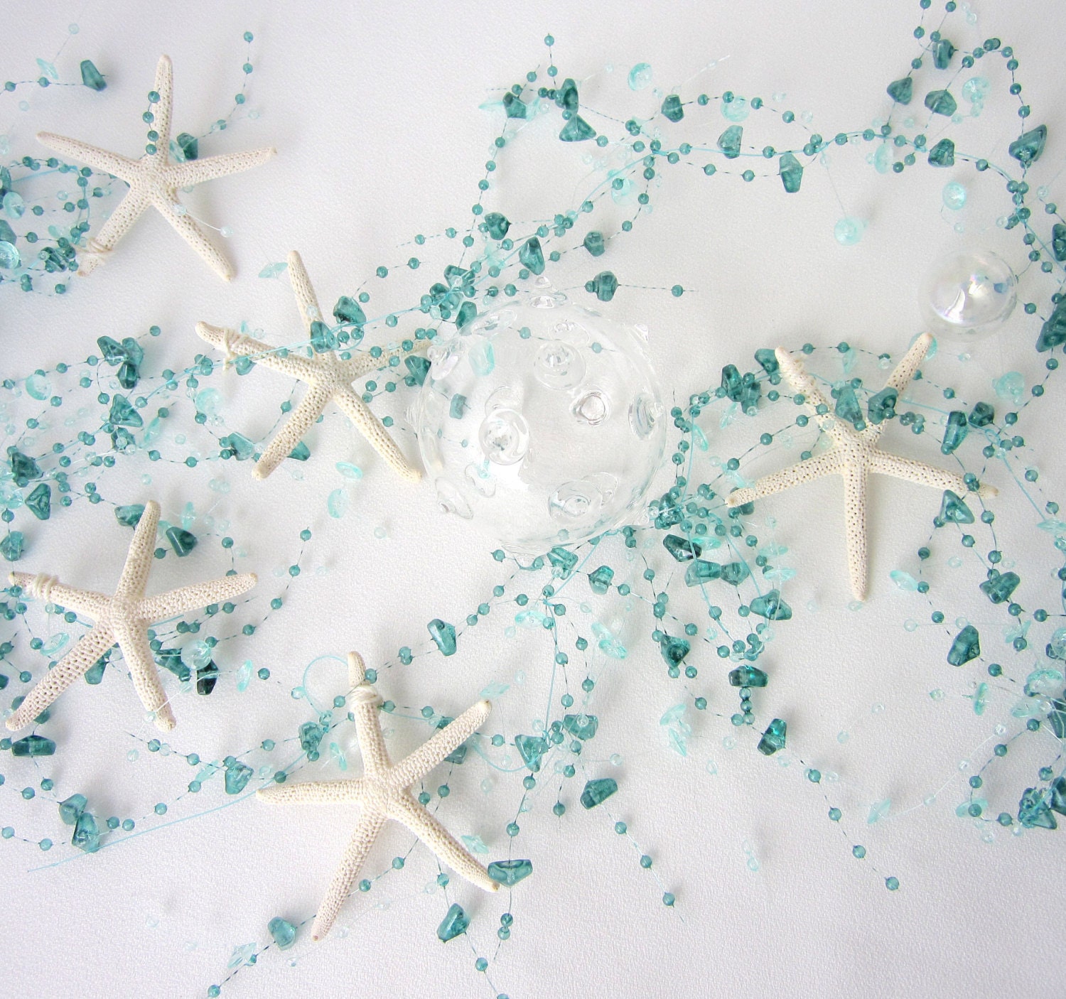 Beach Decor Starfish Garland Nautical Decor Beach Garland