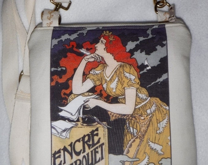 Les Maitres De L'affiche Poster - Cotton-linen Canvas cross body bag/purse hipster Custom Print
