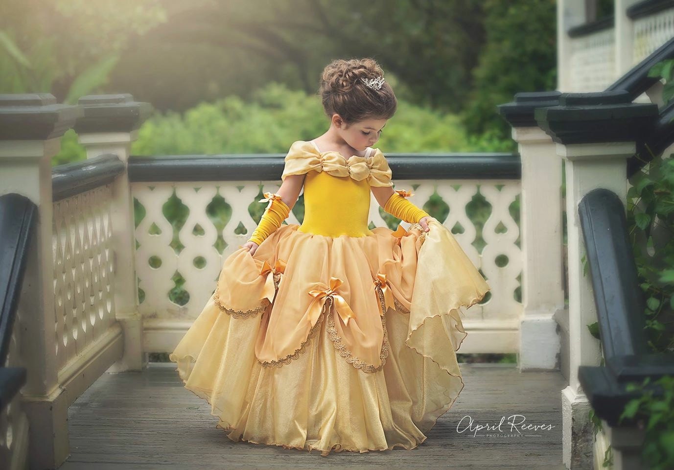 belle inspired dress