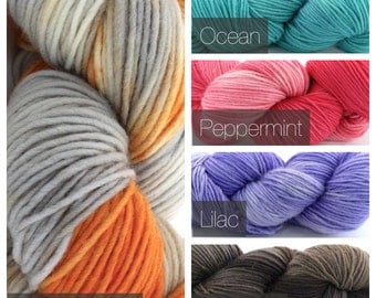 Single Ply Wool - Heavy Worsted