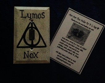 Harry Potter Light Switch Lumos Nox