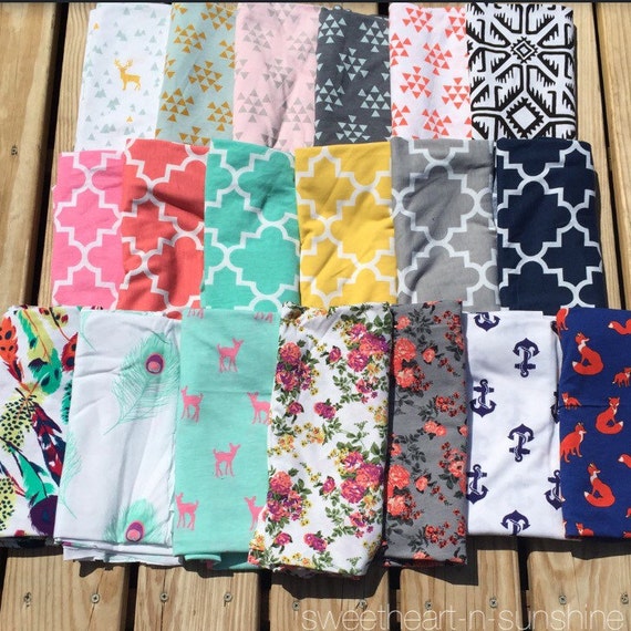 Jersey Knit LightWeight Swaddle/Receiving Blanket Large 42"x42" YOU