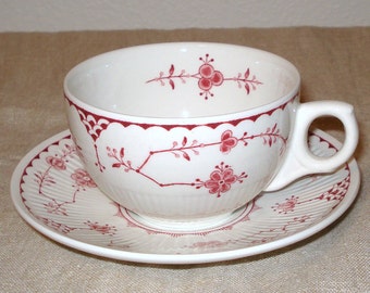 Franciscan Erica Cup & Saucer in Pink