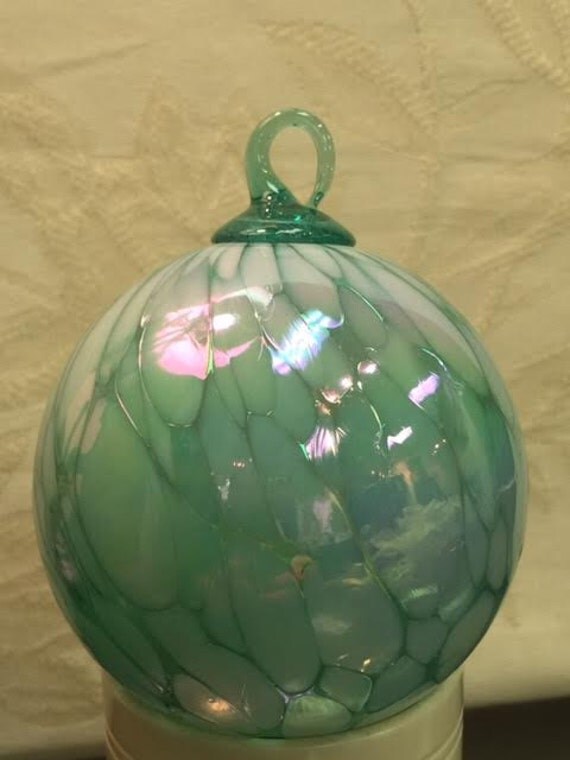 HandBlown Glass Balls by excessivegems on Etsy