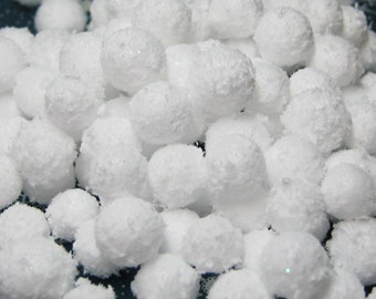 miniature snow balls 150 pcs winter craft diy snowballs 6mm 11mm diameter craft decoration dollhouse - Fake Snow Decoration miniature snow balls 150 pcs winter craft diy snowballs 6mm 11mm diameter craft decoration dollhouse - Fake Snow Decoration