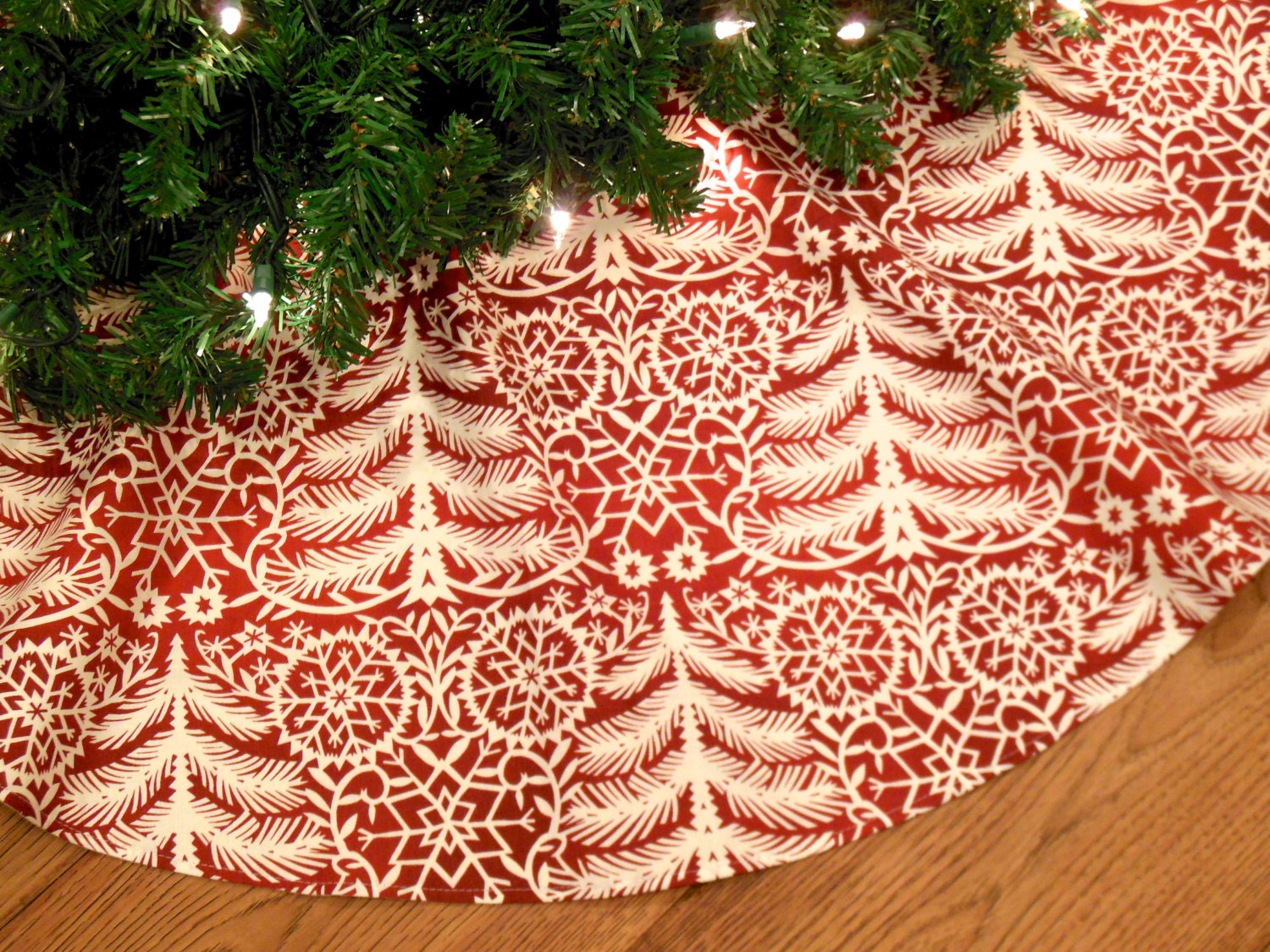 christmas tree skirt scandinavian tree skirt nature inspired christmas tree skirt scandinavian tree skirt nature inspired