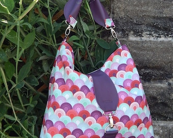 The Reversible Hobo bag PDF Sewing Pattern by Mrs H