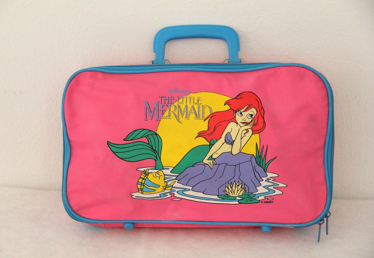 mermaid suitcase cover