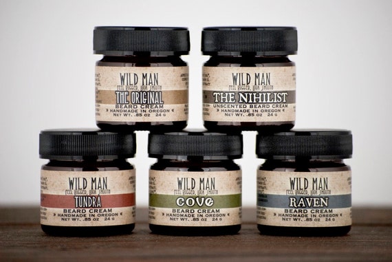 Image of Wild Man Beard Cream Scents