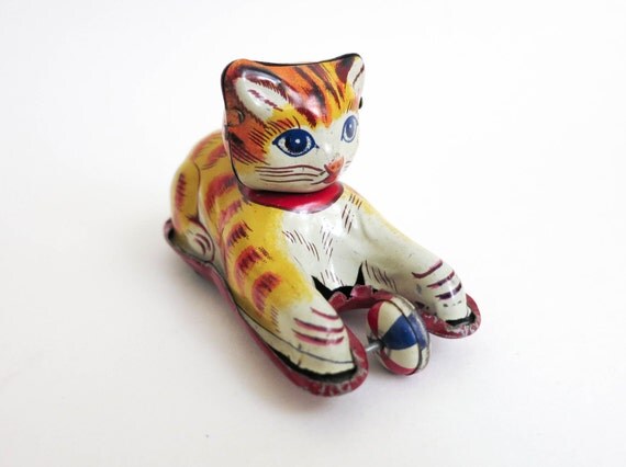 cat chasing toy